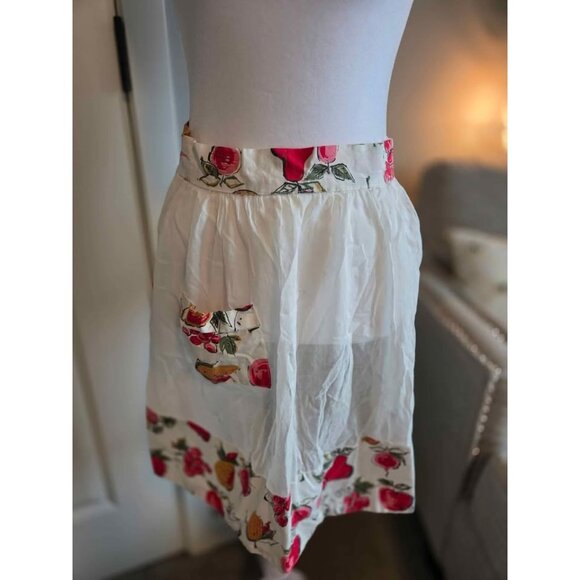 Vintage waist apron 1940s 1950s - Picture 1 of 5